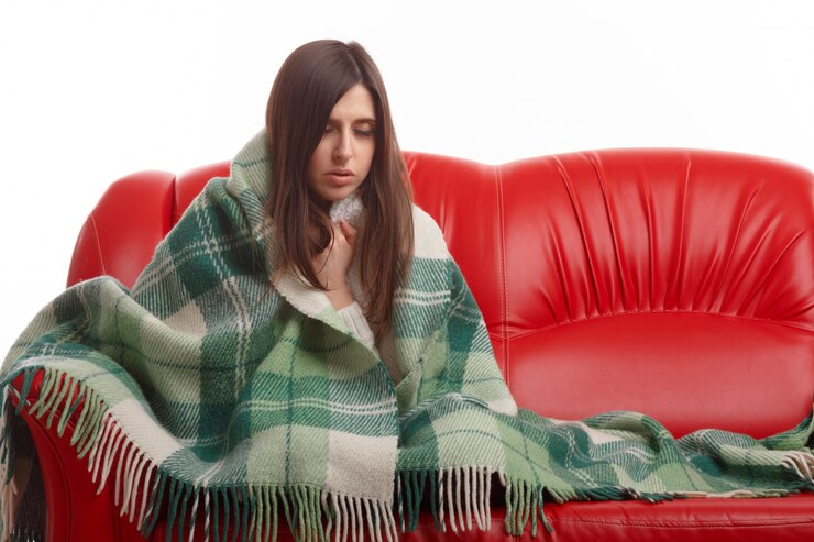 what are the 
symptoms of period flu 
