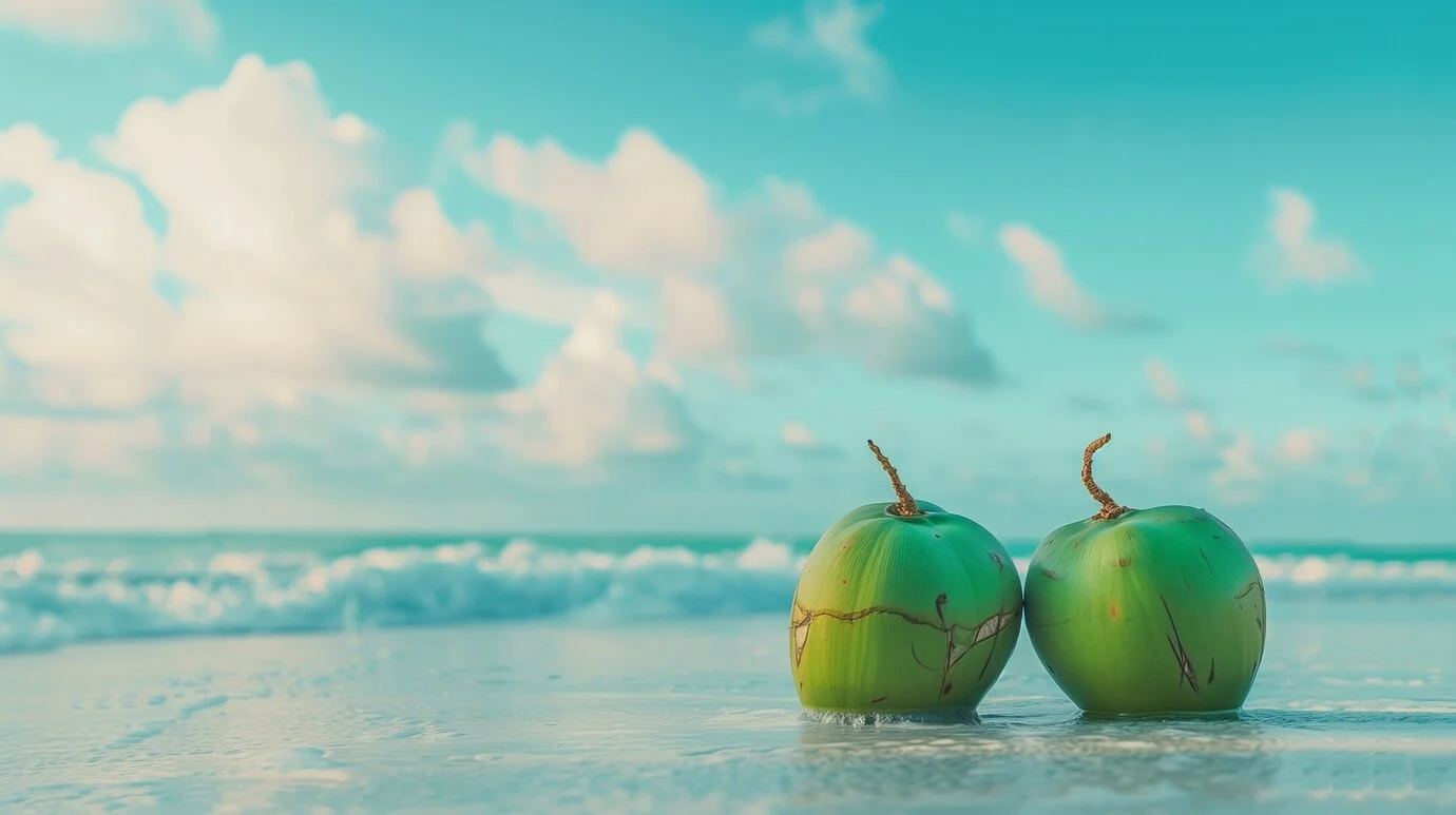 How much potassium in a coconut water